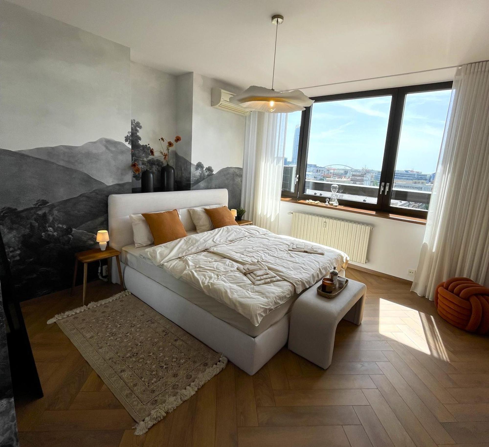 Panorama View Design Apt In Old Town - Free Parking Bratislava Eksteriør bilde